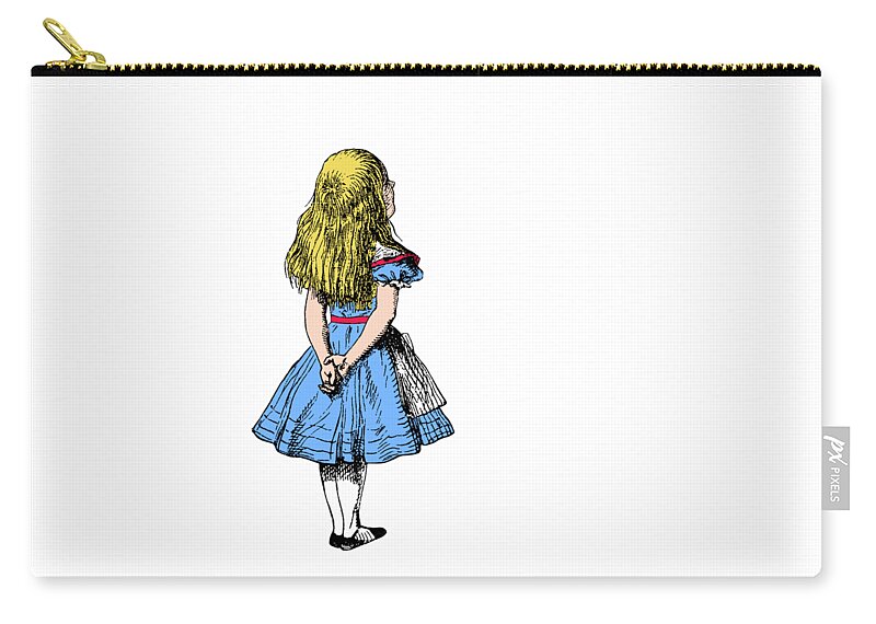 Queen Alice in Wonderland in teacup illustration Tote Bag by Madame Memento  - Fine Art America