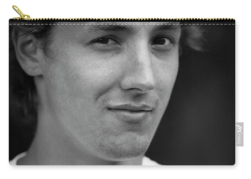 Beautiful Zip Pouch featuring the photograph Cj #1 by Jim Whitley