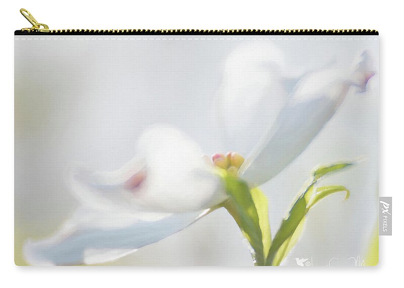 Nature Zip Pouch featuring the photograph Dogwood #1 by Linda Shannon Morgan
