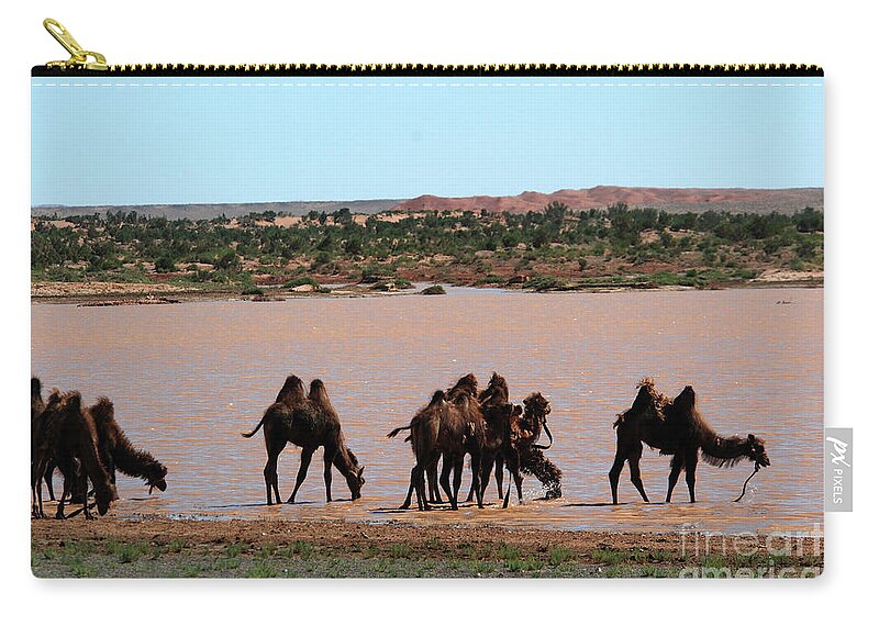 Go To Drinking Carry-all Pouch featuring the photograph Go to Drinking by Elbegzaya Lkhagvasuren