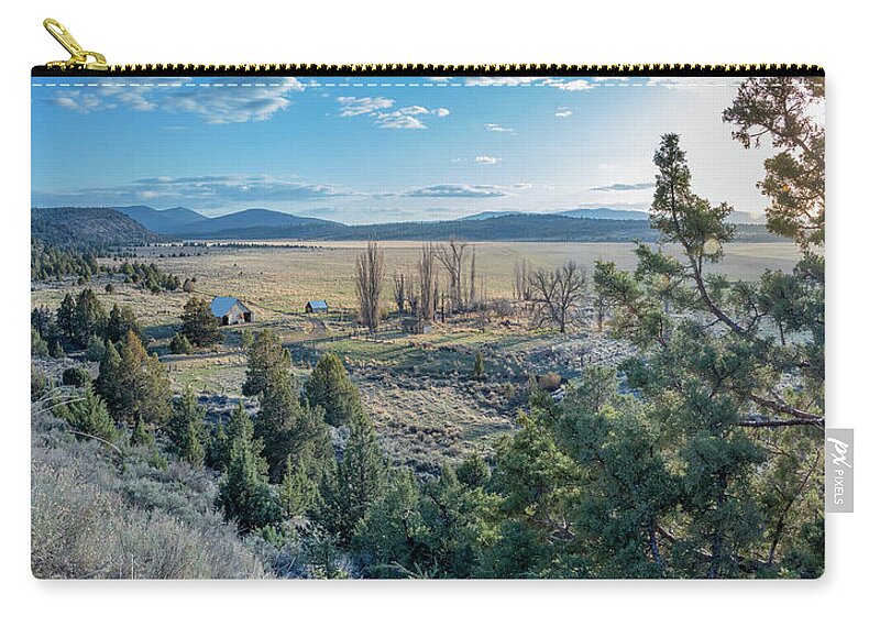 Lassen Carry-all Pouch featuring the photograph Homestead by Randy Robbins