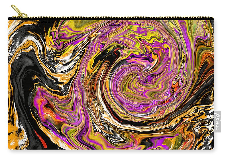  Carry-all Pouch featuring the digital art Jitterybug by Susan Fielder