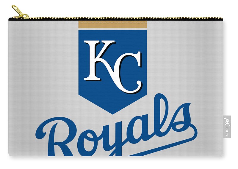 Kansas City Royals Zip Pouch by Christine Christine w - Pixels