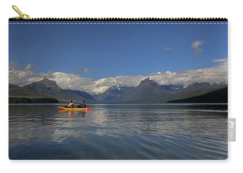 Lake Mcdonald Carry-all Pouch featuring the photograph Lake McDonald - Glacier National Park by Richard Krebs