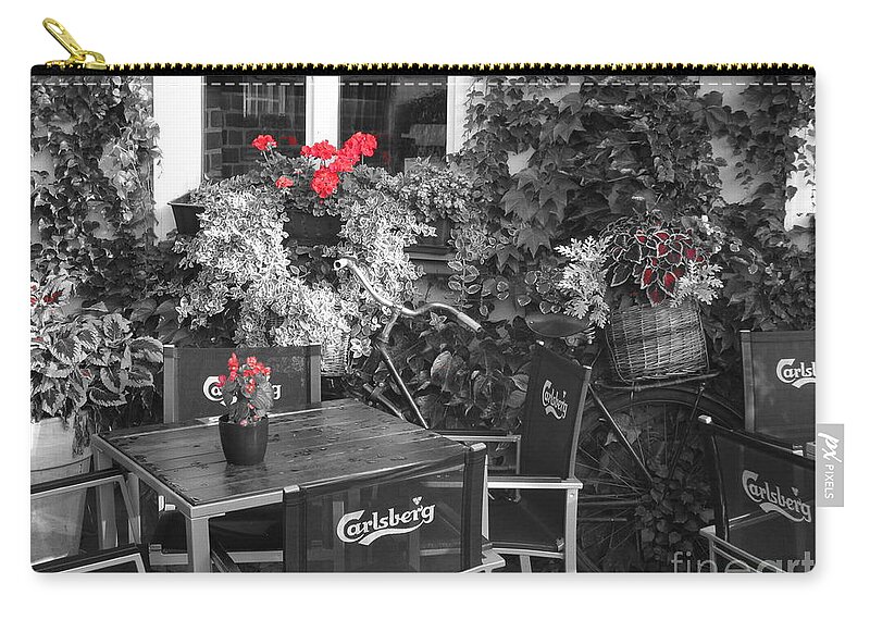 Restaurant Carry-all Pouch featuring the photograph RED by Thomas Schroeder