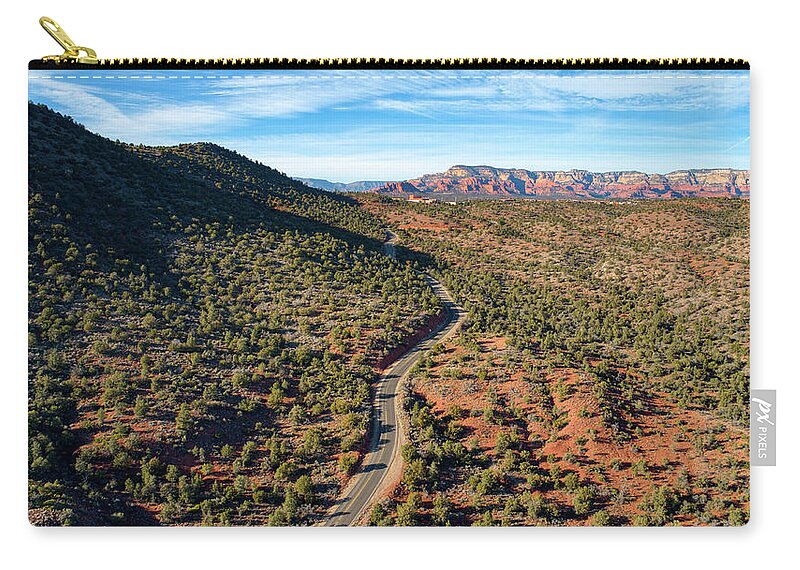 Sedona Zip Pouch featuring the photograph Sedona Arizona Landscape #1 by Anthony Giammarino