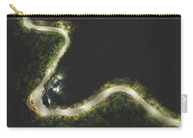 Taganga Zip Pouch featuring the photograph Taganga Magdalena Colombia #1 by Tristan Quevilly