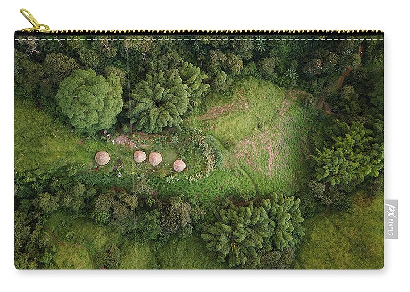 Minca Zip Pouch featuring the photograph Minca Magdalena Colombia #11 by Tristan Quevilly