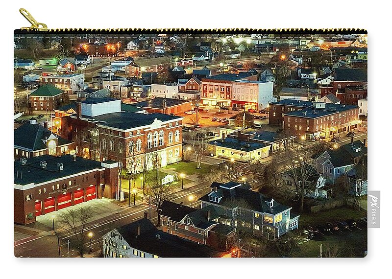  Zip Pouch featuring the photograph Rochester #112 by John Gisis