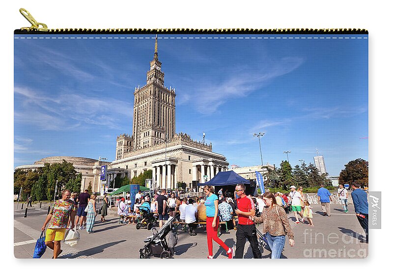  Zip Pouch featuring the photograph Warsaw #15 by Bill Robinson