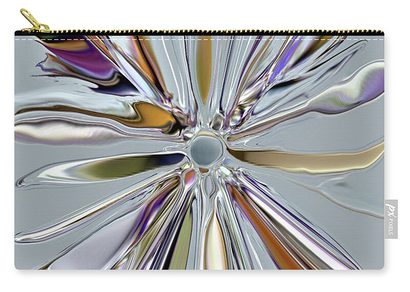 Grays Carry-all Pouch featuring the digital art Digital design by Loxi Sibley by Loxi Sibley