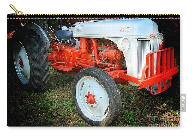 Ford Tractor Carry-all Pouch featuring the photograph Ford Tractor by Mike Eingle