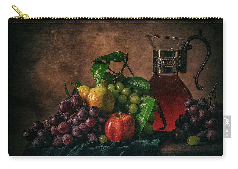 Fruits Carry-all Pouch featuring the photograph Fruits by Anna Rumiantseva