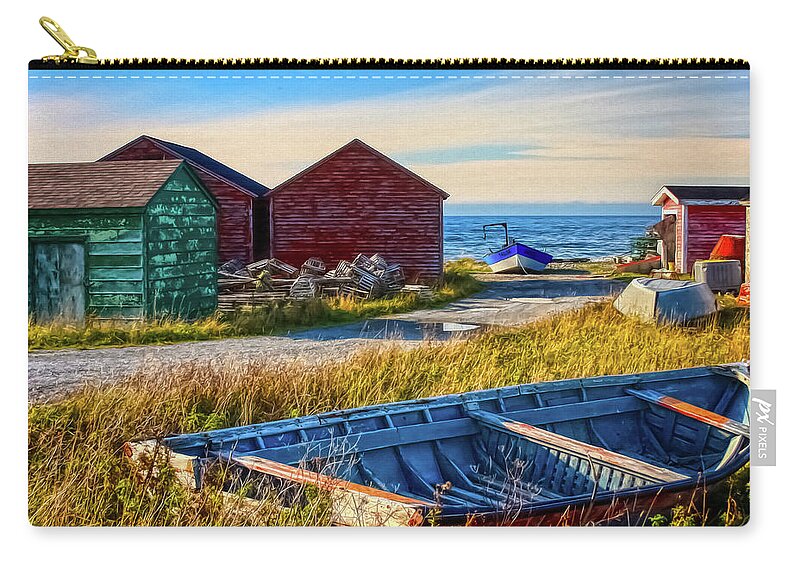Gros Morne Carry-all Pouch featuring the photograph Gros Morne National Park, Canada by Tatiana Travelways