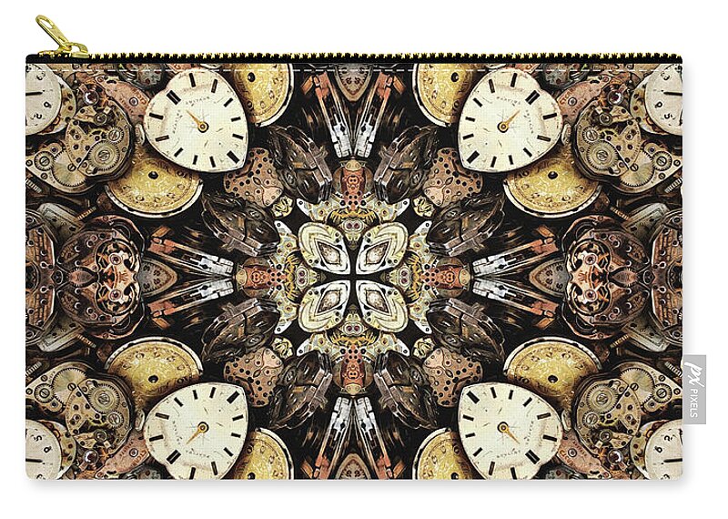 Time Carry-all Pouch featuring the photograph Pieces of Time by Phil Perkins