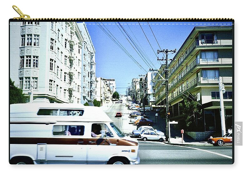  Carry-all Pouch featuring the photograph San Francisco 1984 by Gordon James