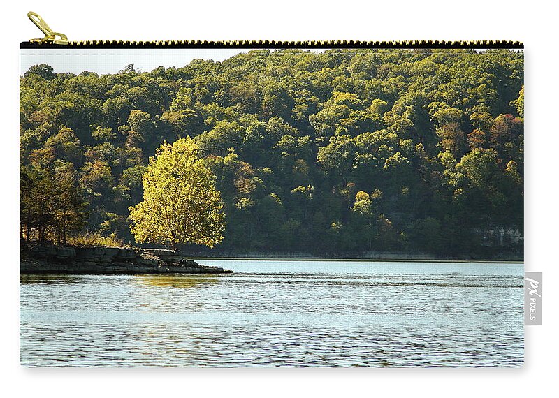 Table Rock Lake Zip Pouch featuring the photograph Table Rock Lake #2 by Lens Art Photography By Larry Trager