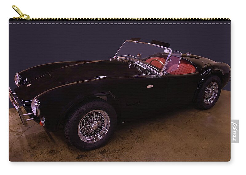 2012 Shelby Zip Pouch featuring the photograph 2012 Shelby Cobra 50th Anniversary by Flees Photos