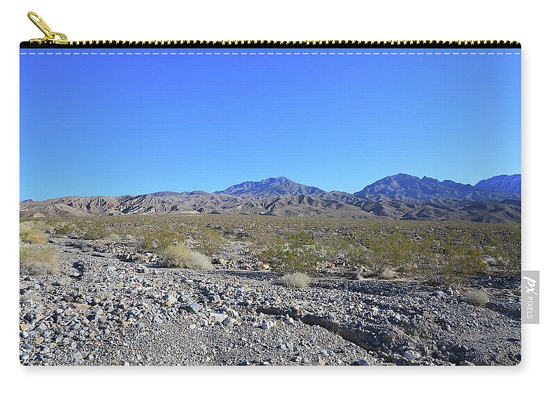 California Zip Pouch featuring the photograph Death Valley National Park #22 by Jonathan Babon
