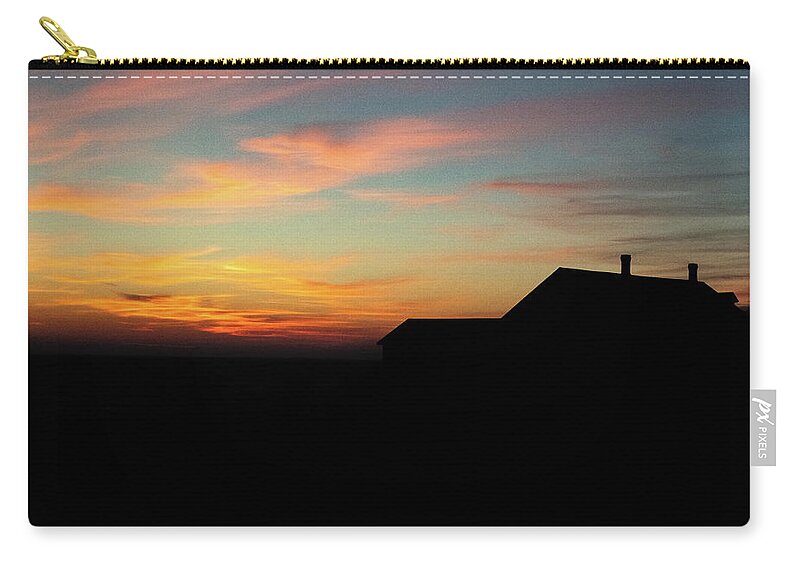 Ghost Town Carry-all Pouch featuring the photograph Historic Fayette State Park in Michigan by Eldon McGraw