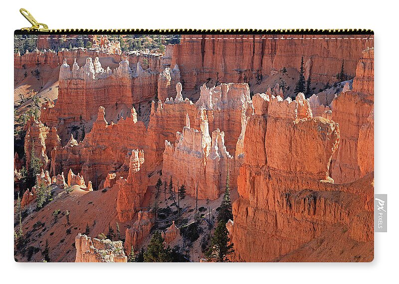 Bryce Canyon National Park Zip Pouch featuring the photograph Bryce Canyon National Park by Richard Krebs