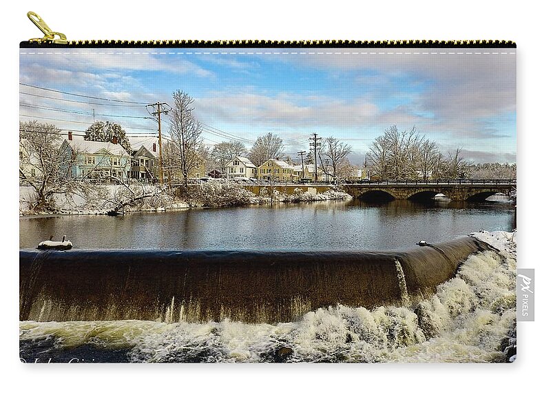  Zip Pouch featuring the photograph Rochester by John Gisis