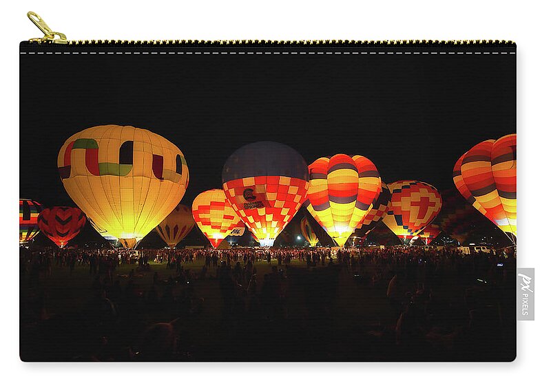 Co Zip Pouch featuring the photograph Balloon Fest #4 by Doug Wittrock