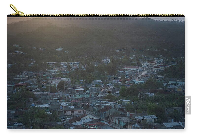 Baracoa Zip Pouch featuring the photograph Baracoa Guantanamo Province Cuba #4 by Tristan Quevilly