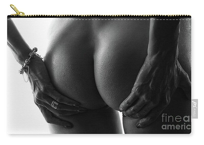 Asian Zip Pouch featuring the photograph Bodymusic   #4 by Anton Belovodchenko