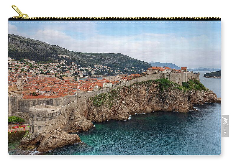 Dubrovnik Zip Pouch featuring the photograph Dubrovnik - Croatia #4 by Joana Kruse