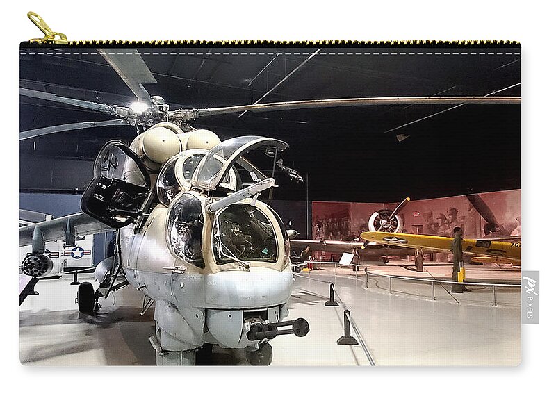 Southern Museum Of Flight Zip Pouch featuring the photograph Southern Museum of Flight #4 by Kenny Glover