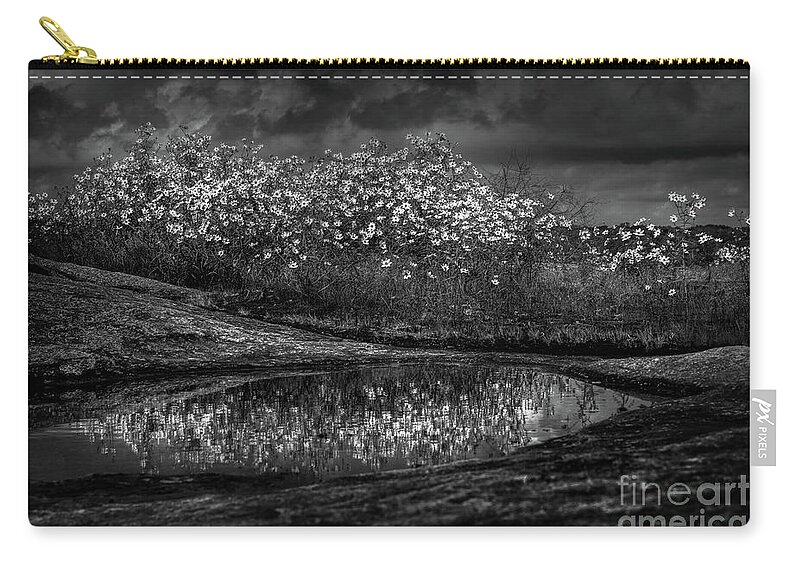 Black And White Carry-all Pouch featuring the photograph Untitled 4 by Doug Sturgess