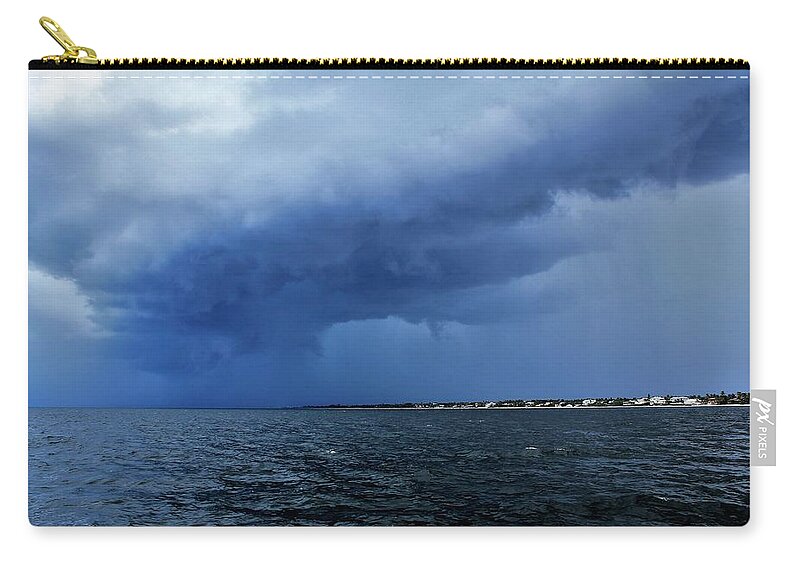  Zip Pouch featuring the photograph Naples Beach #48 by Donn Ingemie