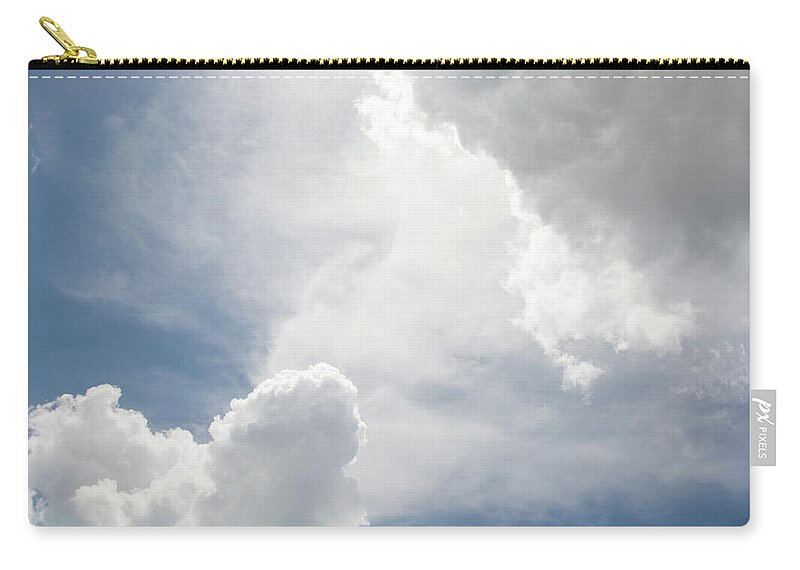 Sky Carry-all Pouch featuring the photograph Cloudscape by Carolyn Hutchins