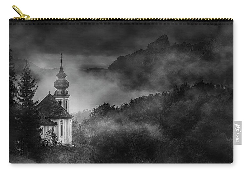 Maria Gern Zip Pouch featuring the photograph Maria Gern - Germany #5 by Joana Kruse