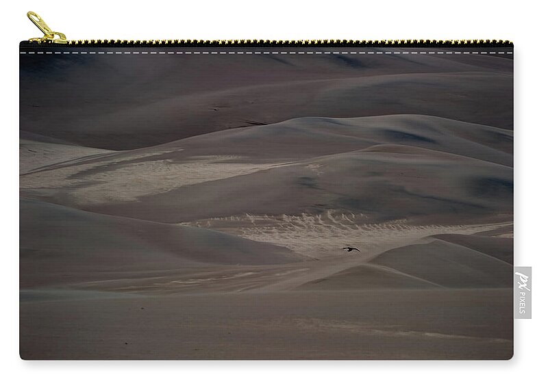 Co Zip Pouch featuring the photograph Sand Dunes #6 by Doug Wittrock
