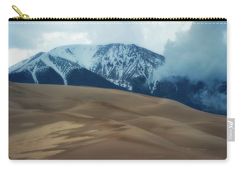 Co Zip Pouch featuring the photograph Sand Dunes #7 by Doug Wittrock