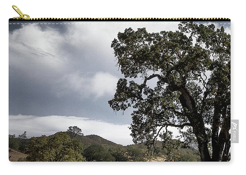  Zip Pouch featuring the photograph Santa Margarita #8 by Lars Mikkelsen