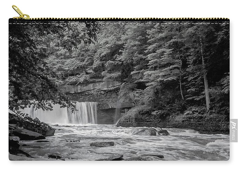  Carry-all Pouch featuring the photograph Great Falls by Brad Nellis
