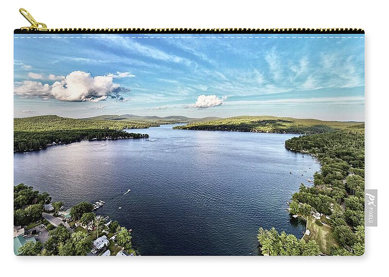  Zip Pouch featuring the photograph Merrymeeting #9 by John Gisis