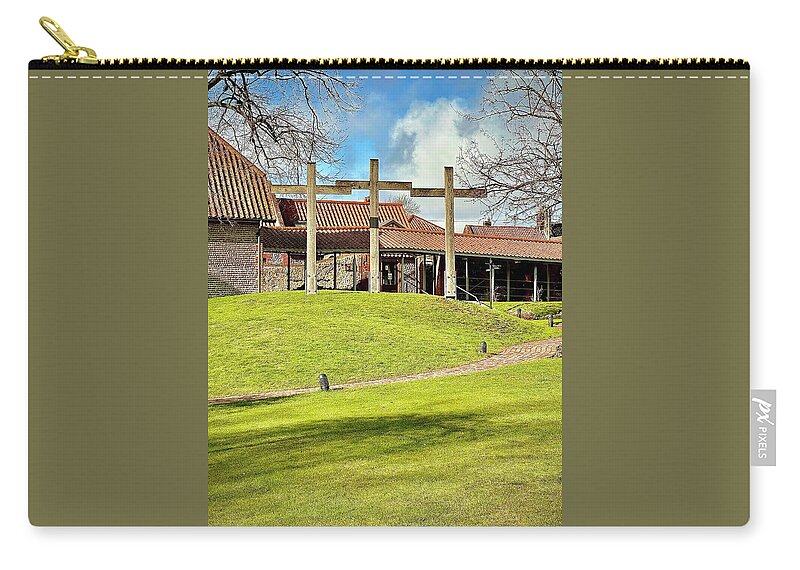 Zip Pouch featuring the photograph Walsingham #9 by Gordon James