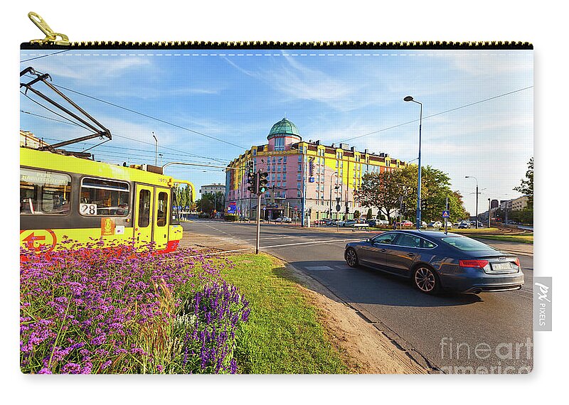  Zip Pouch featuring the photograph Warsaw #9 by Bill Robinson