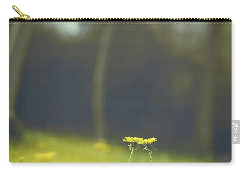 Summer Zip Pouch featuring the photograph A Little Love by Carrie Ann Grippo-Pike