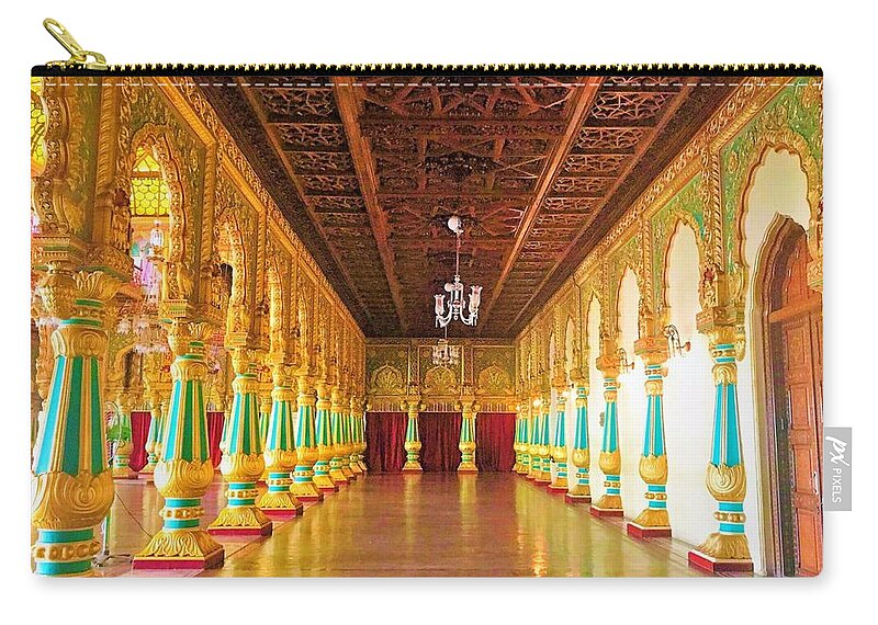 A Look Inside the Royal Mysore Palace Carry-all Pouch by Zana Hamed - Pixels