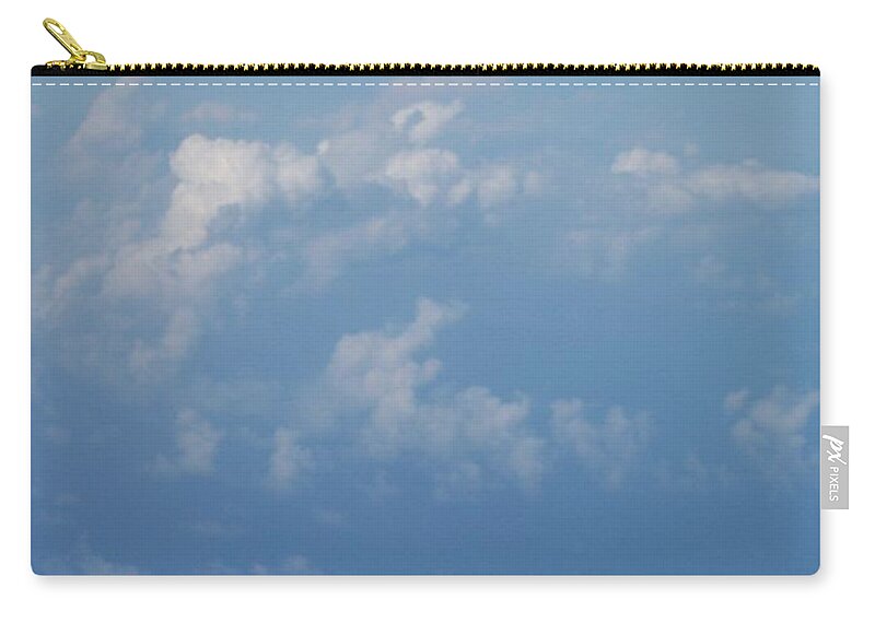 Clouds Zip Pouch featuring the photograph Above the Clouds by Michelle Miron-Rebbe