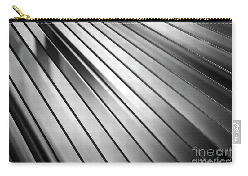 Abstract Zip Pouch featuring the photograph Abstract 26 by Tony Cordoza
