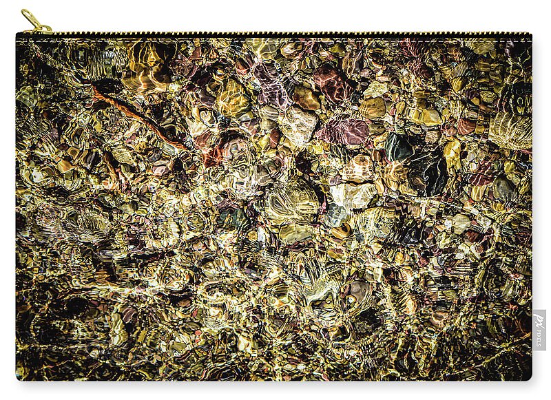 Abstract Photography Zip Pouch featuring the photograph Abstract Wyoming Photography 20180520-168 by Rowan Lyford