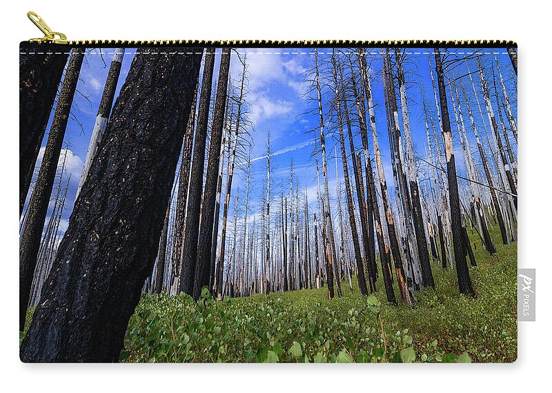 Clouds Zip Pouch featuring the photograph Aftermath 2 by Pelo Blanco Photo