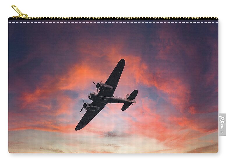 Eastbourne International Airshow Zip Pouch featuring the photograph Aircraft 2nd World War by Andrew Lalchan