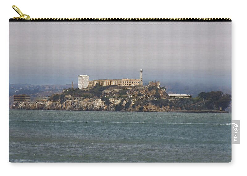  Carry-all Pouch featuring the photograph Alcatraz Island by Heather E Harman